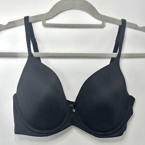 Soma Embraceable Full Coverage Adjustable Strap Black Bra 34D